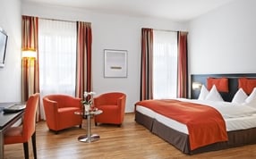 Deluxe Double Twin rooms in Sorell Hotel Tamina Bad Ragaz