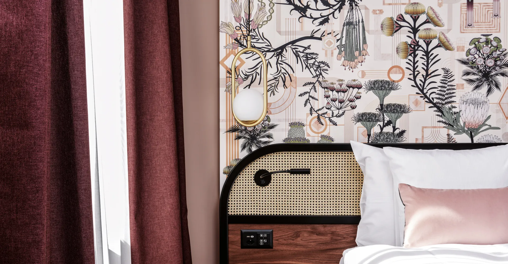 Detailaufnahme der Suite im Sorell Hotel Seidenhof