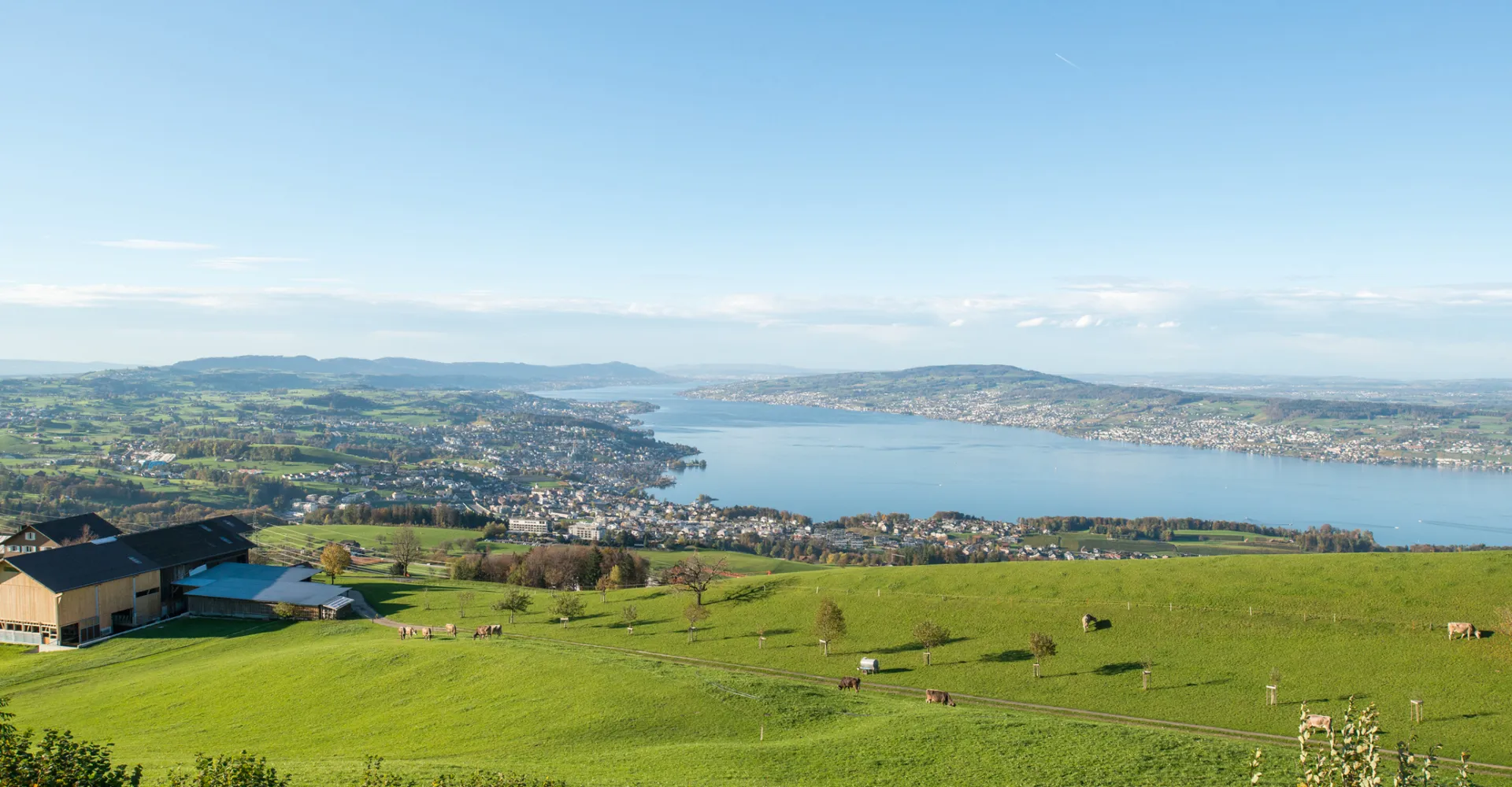 View of Lake Zurich