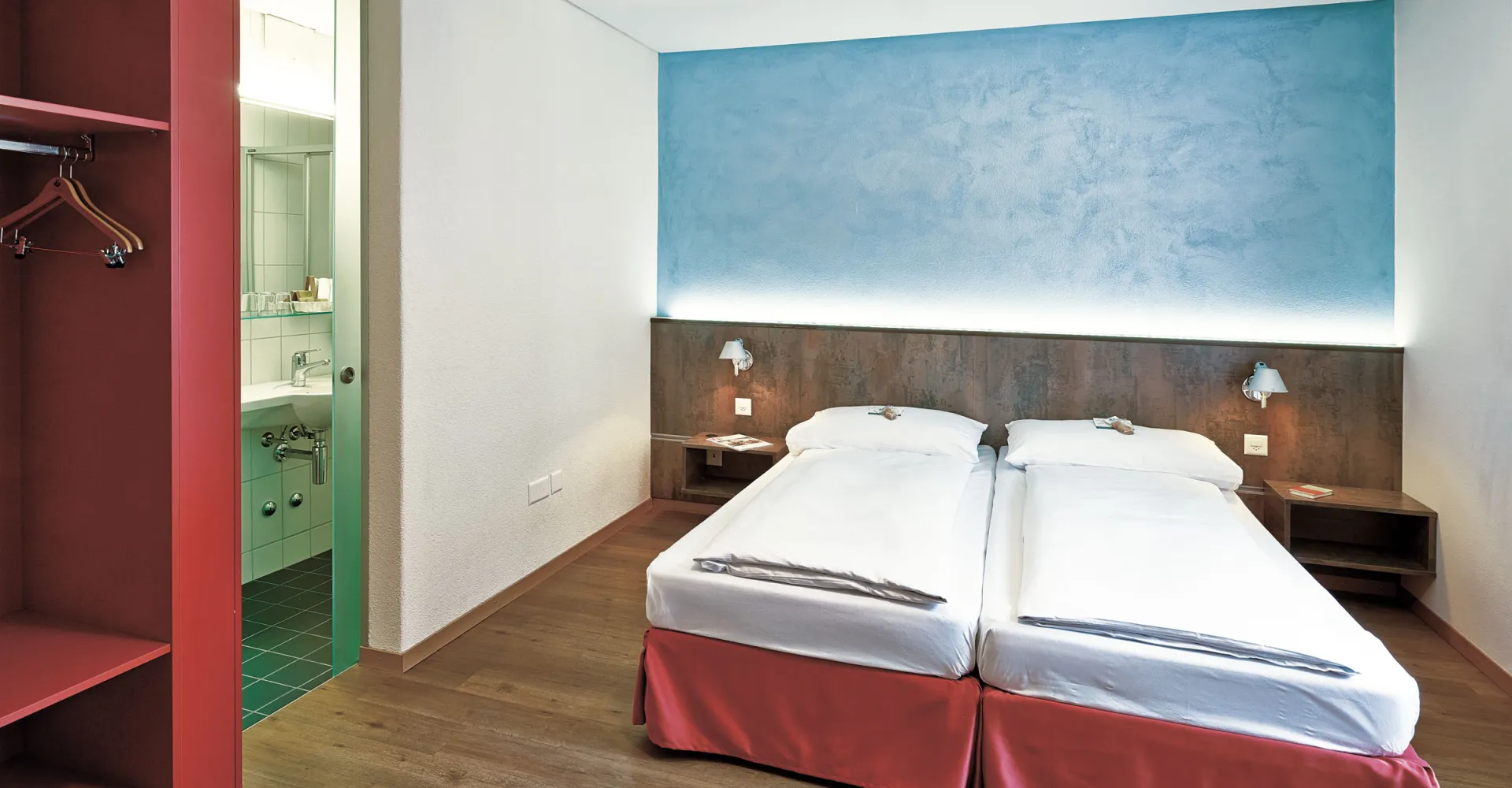 Sorell Hotel Arabelle Twin room with wardrobe