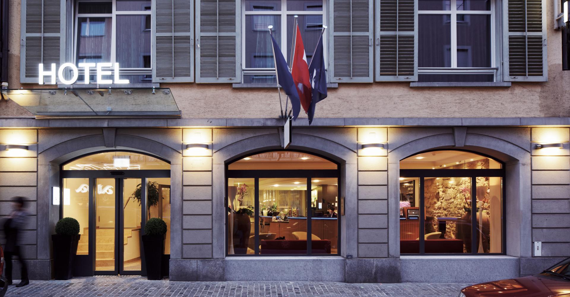 Eingang des Sorell Hotel Rütlis