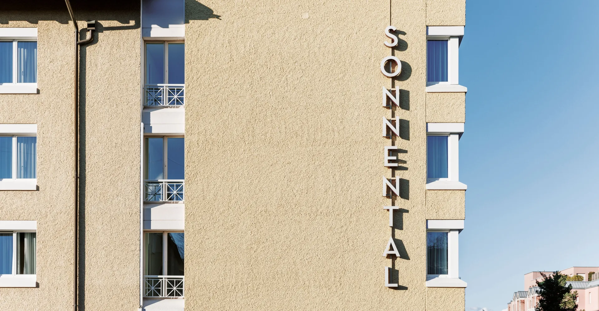 Aussenaufnahme des Hotels Sonnental