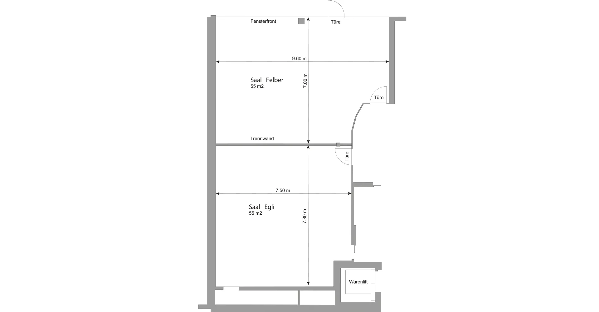 Grundriss Egli Felber