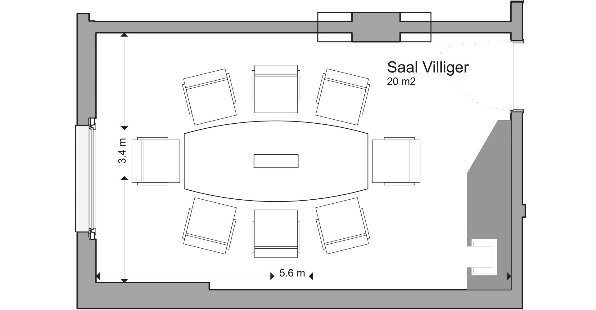 Grundriss Villiger