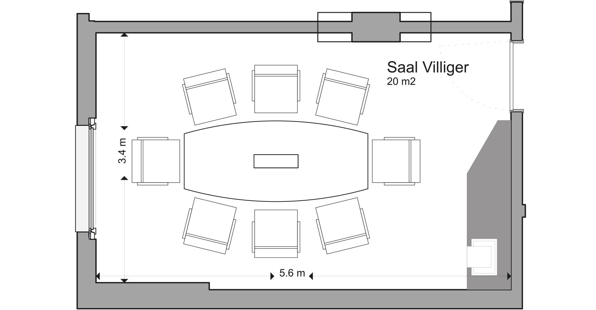 Grundriss Villiger