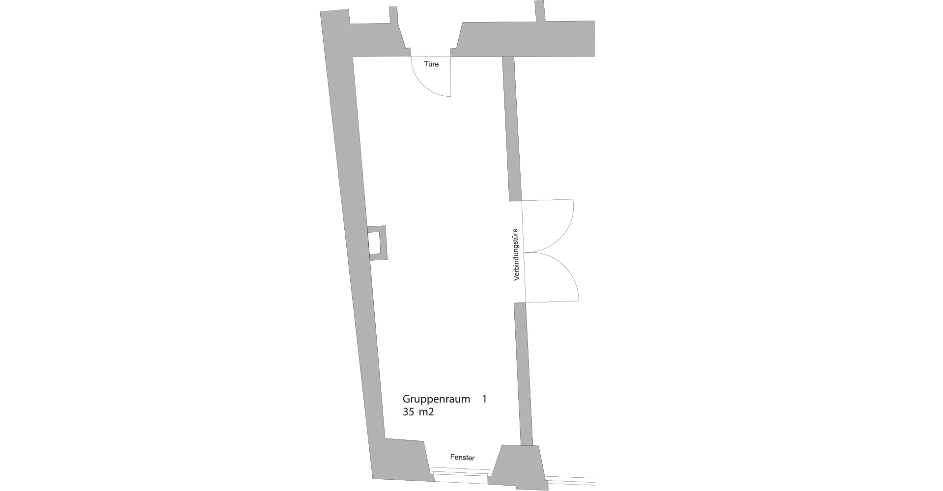 Floor plan group room 1