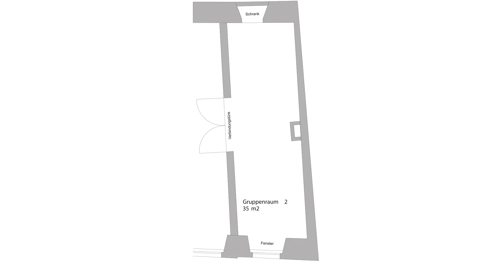 Floor plan group room 2