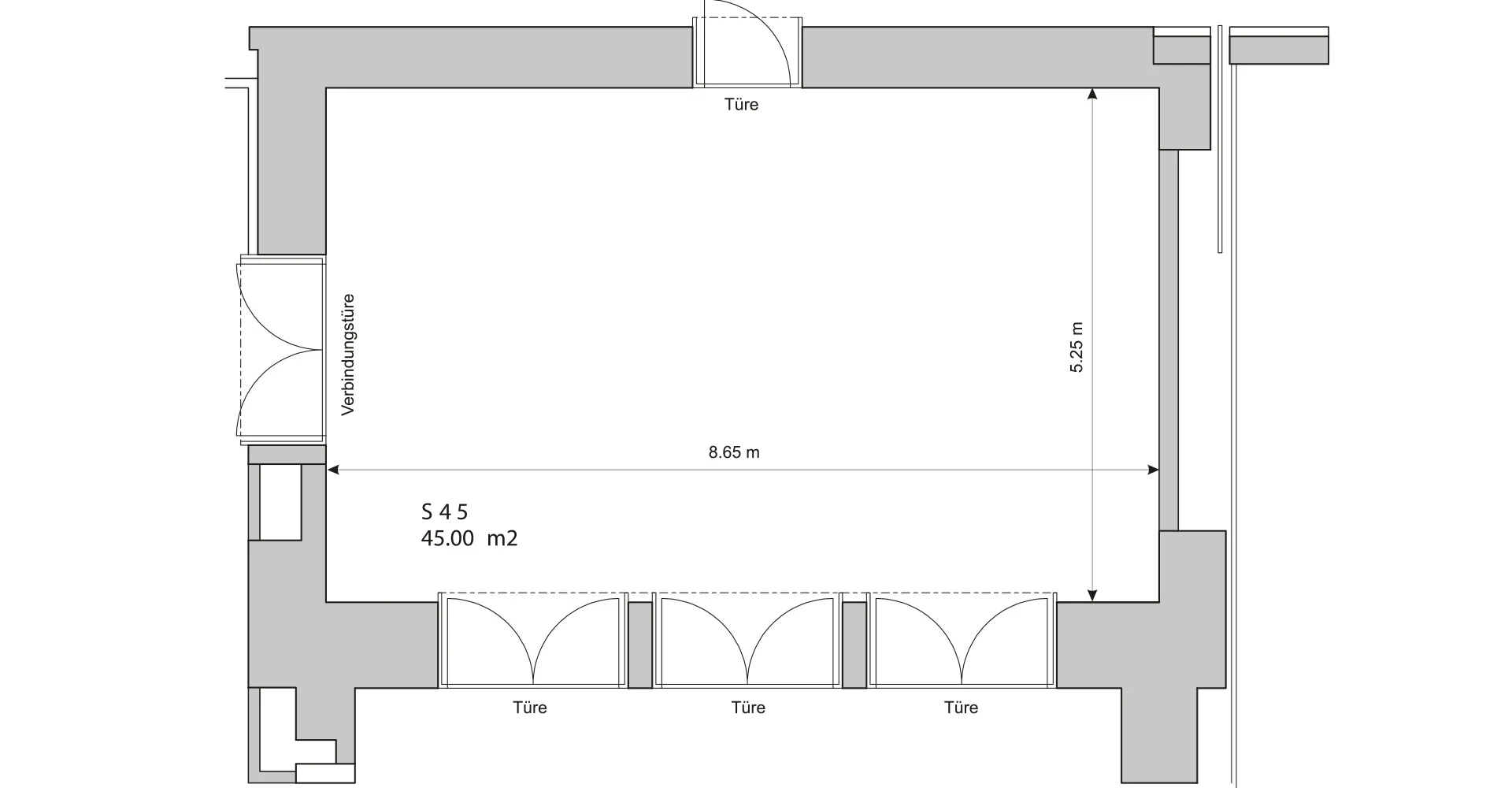 Floor plan Zürichberg 2