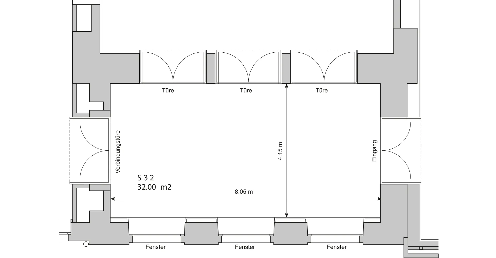 Floor plan Zürichberg 1