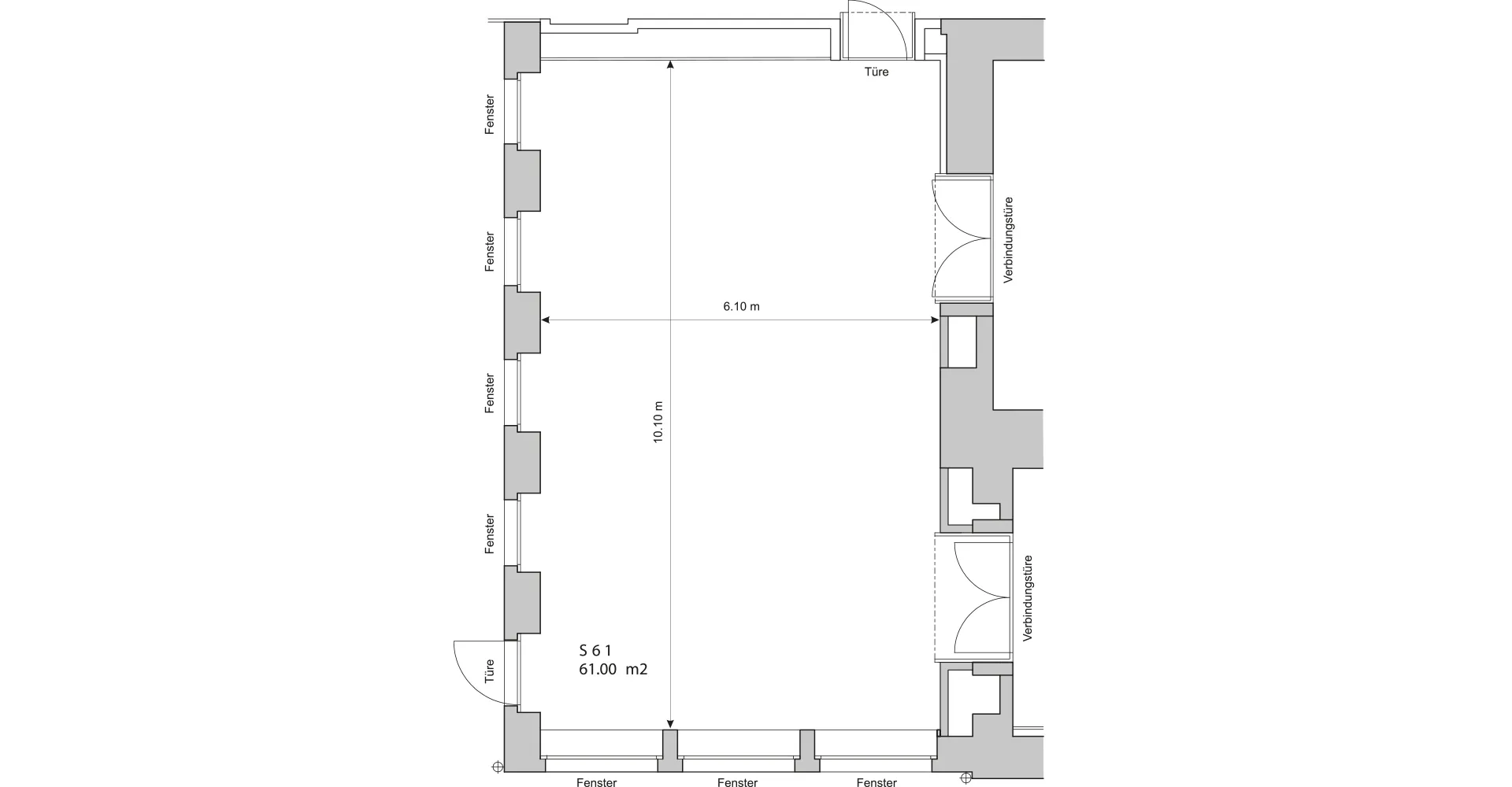Floor plan Zürichberg 3