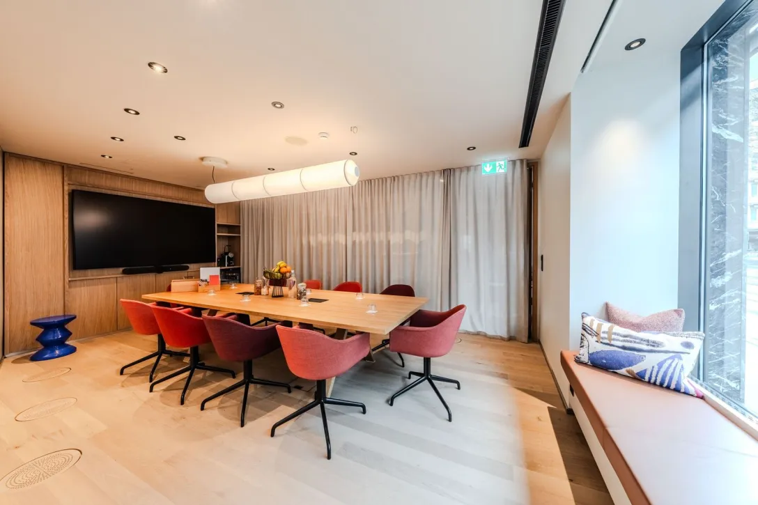 Aufnahme des Séparée im Hotel Seefeld