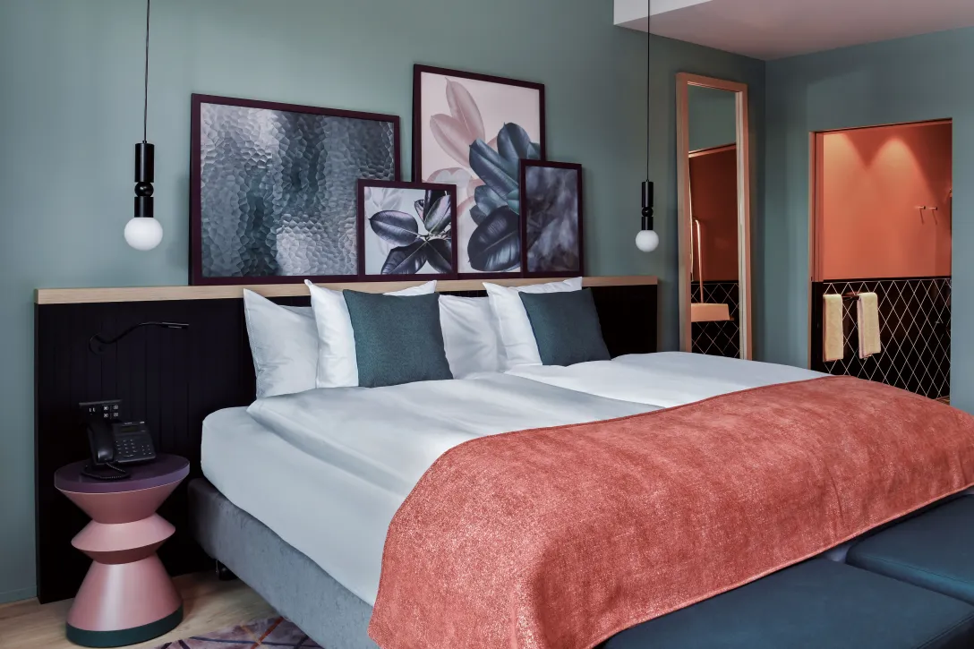 Sorell Hotel St. Peter Deluxe Double Room King / Twin Bedroom