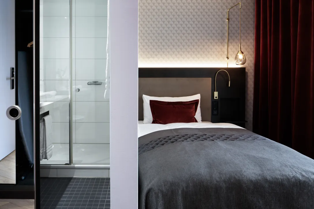 Standard Einzelzimmer im Sorell Hotel Seefeld in Zürich