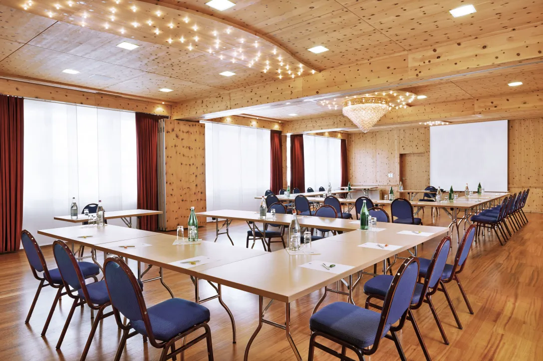 Arvensaal mit Bestuhlung