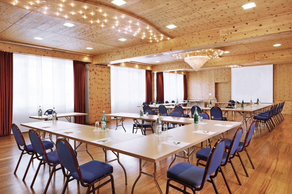 Arvensaal mit Bestuhlung