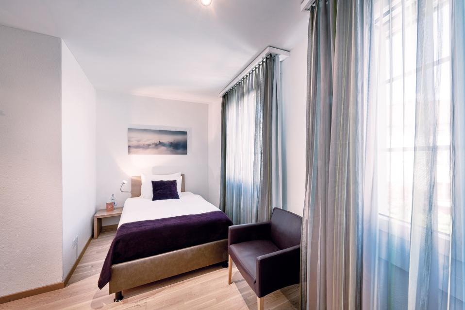 Sorell Hotel Speer Standard Einzelzimmer mit Sitzecke