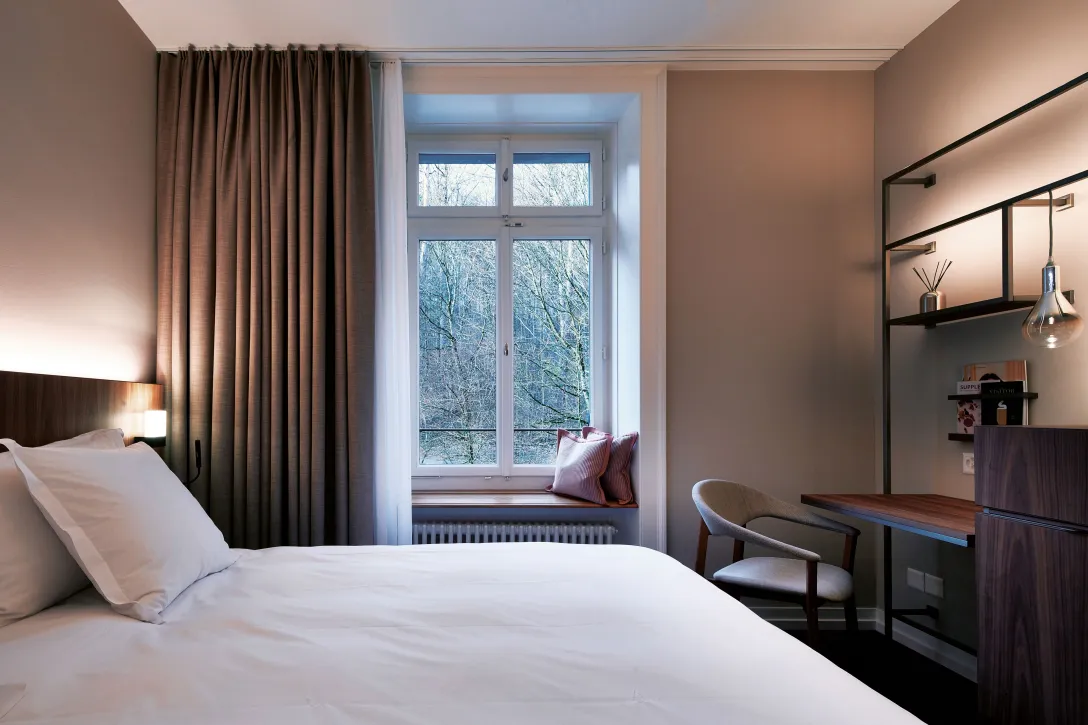 Sorell Hotel Zürichberg Bijou Double Room with Seating Area