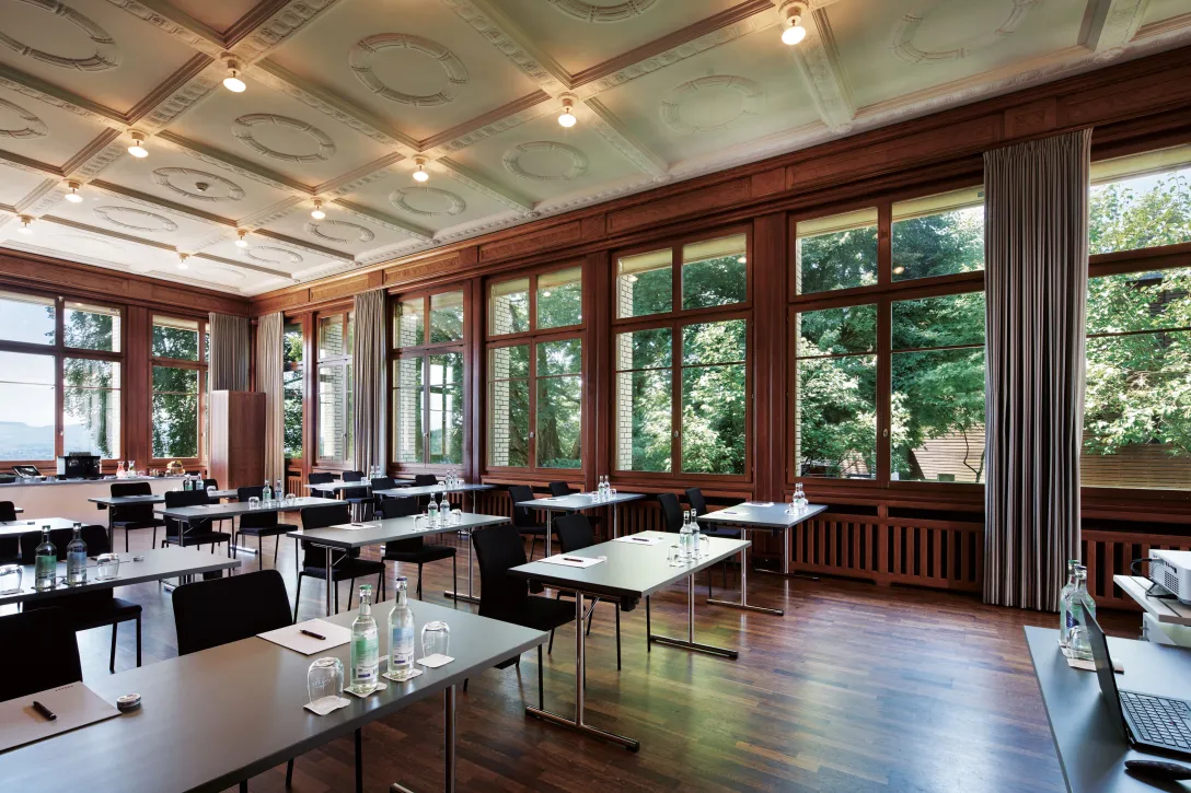 Seated Kursaal 1 at the Hotel Zürichberg