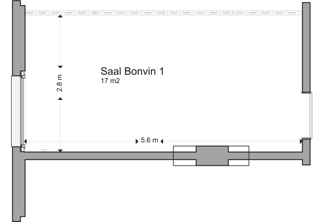Floor plan Bonvin 1