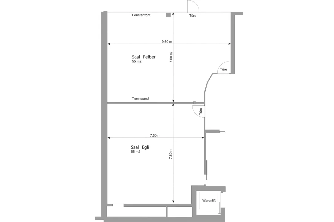 Grundriss Egli Felber