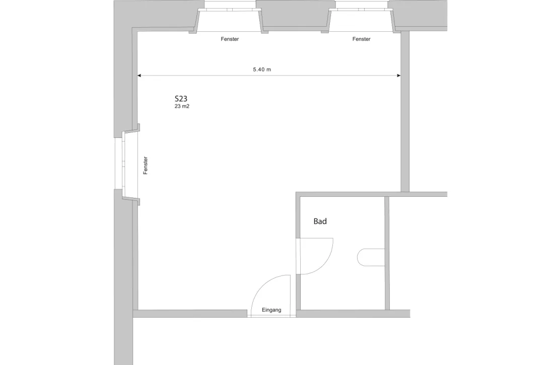 Floor plan seminar room 112
