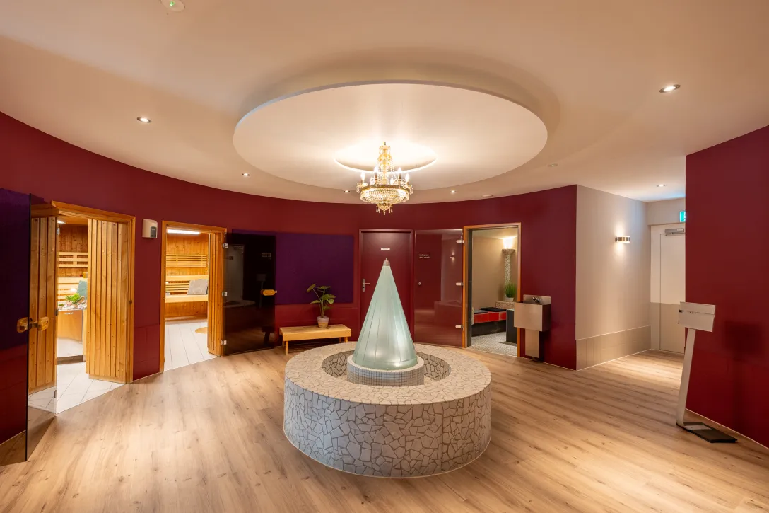 alte Sauna im Hotel Sonnental, Kaffeeraum 