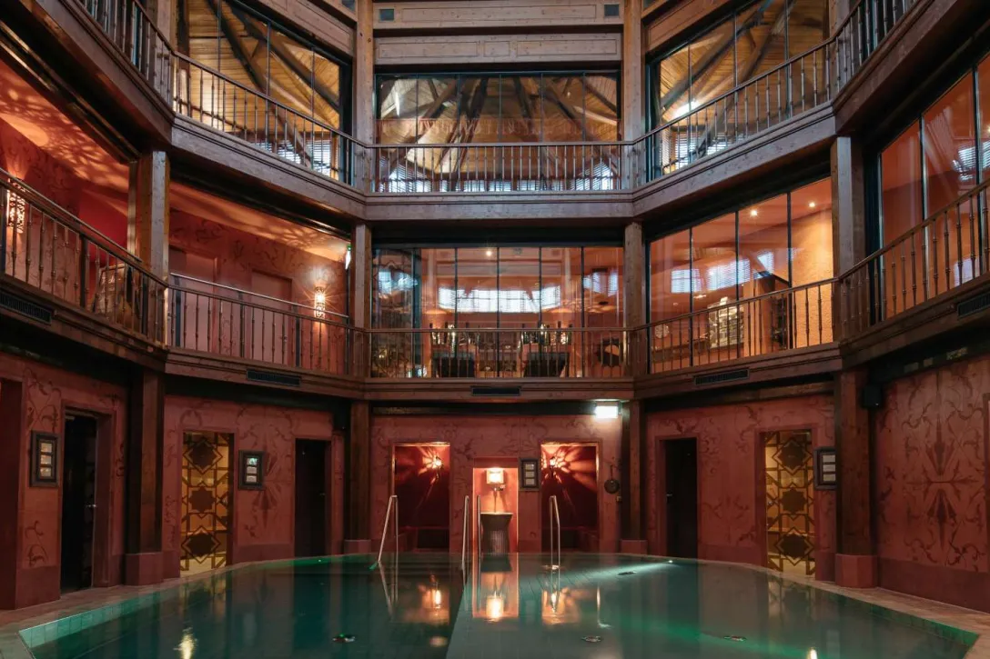 Zentraler Raum Hammam Spa Oktogon