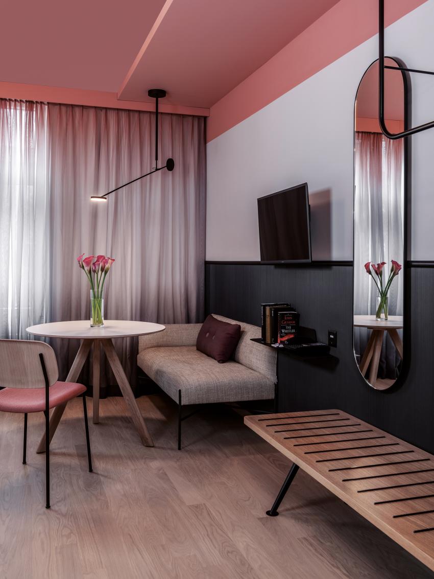 Ansicht des Superior Zimmers im Sorell Hotel City Weissenstein