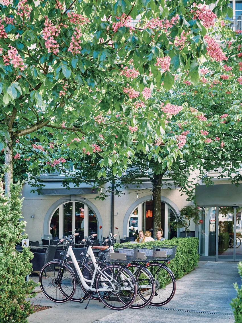 Exterior view of the Speer Hotel