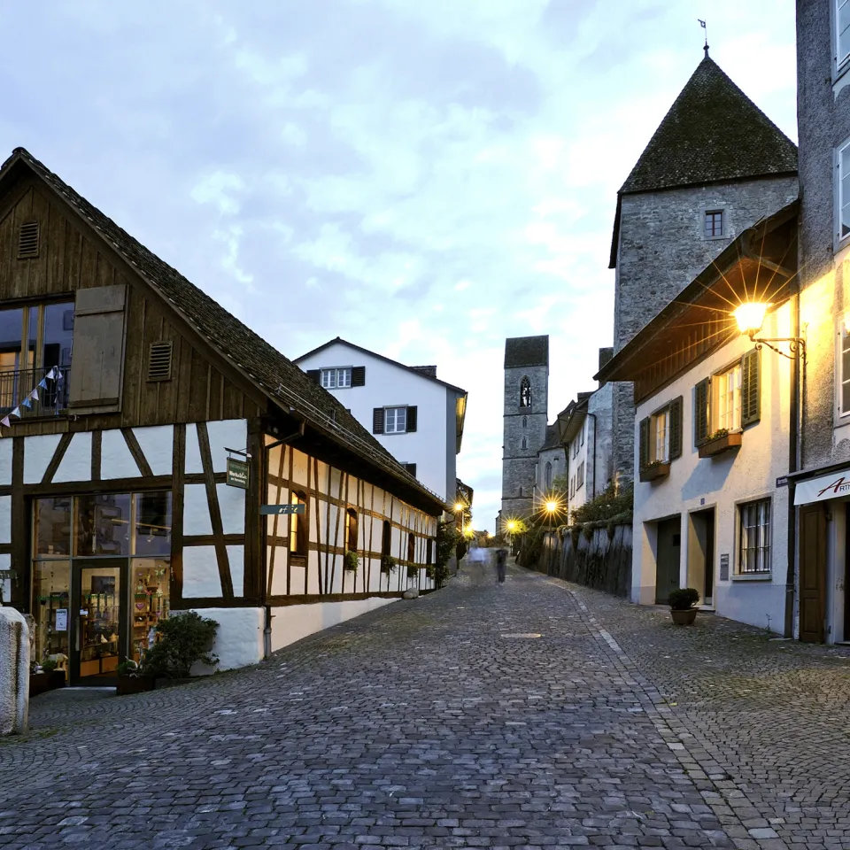 Entrance in the direction of Rapperswil Castle