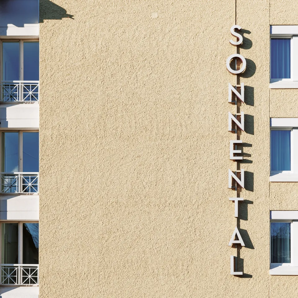 Exterior view of the Hotel Sonnental