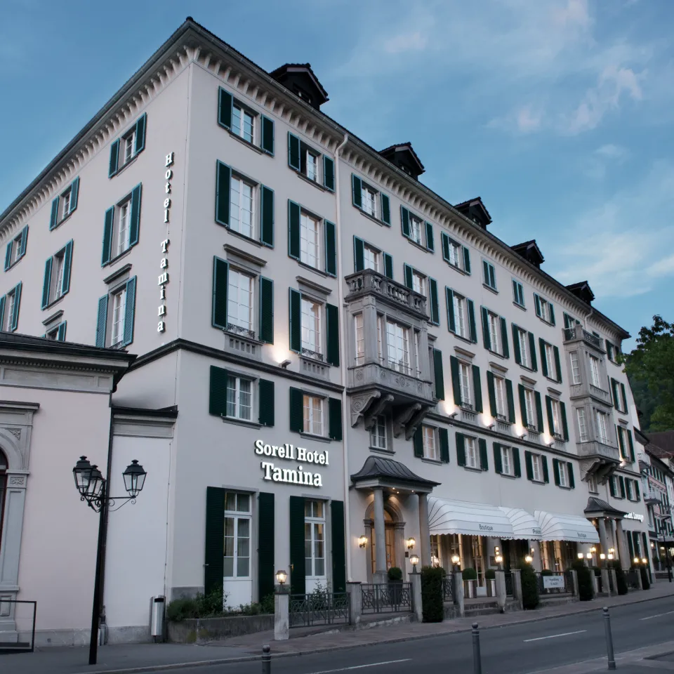 Exterior view of the Tamina