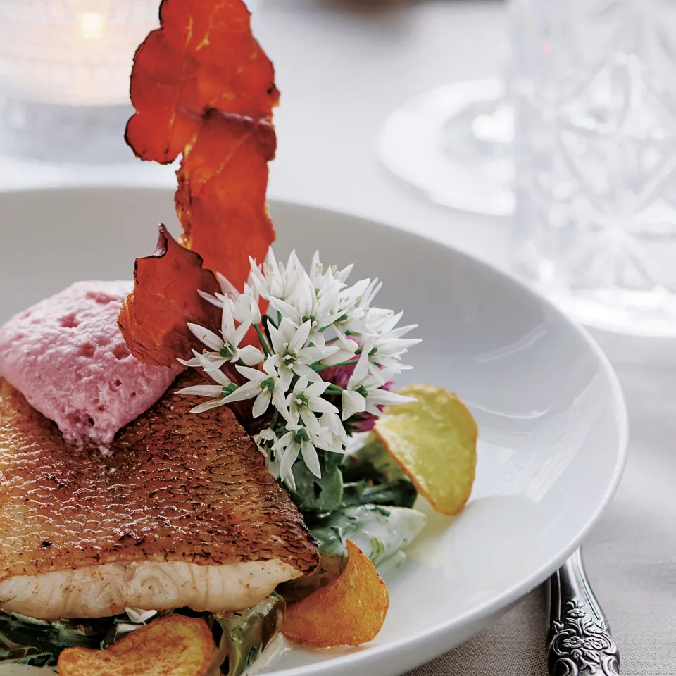 Gericht im Restaurant Zürichberg