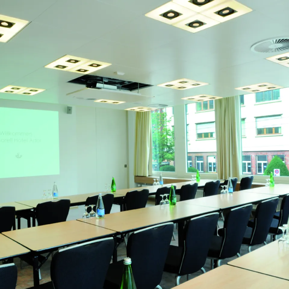 Droz seminar room in the Hotel Ador