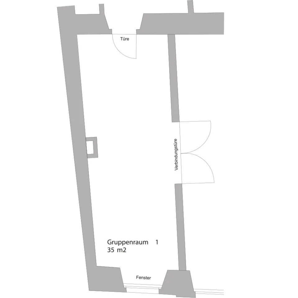 Floor plan group room 1