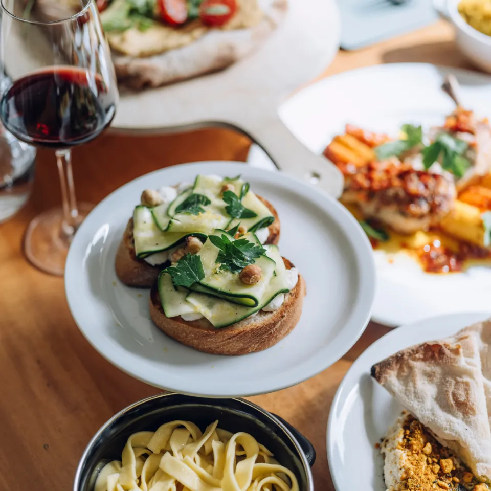 Bruschetta im Restaurant SOL