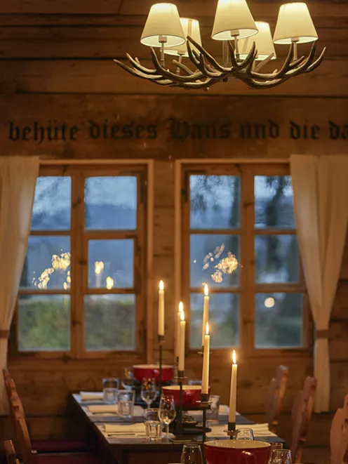 Fondue im Chalet Züriberg