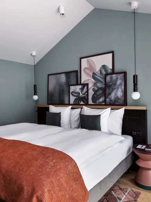 Sorell Hotel St. Peter 1-room apartment bedroom