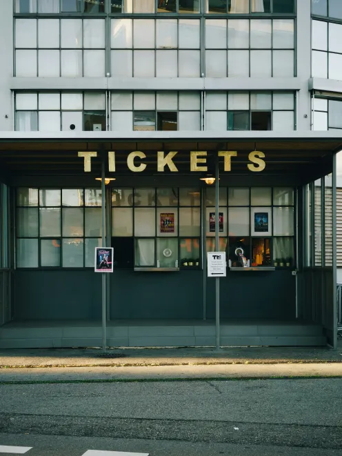 Ticketschalter der Maag Halle in Zürich West