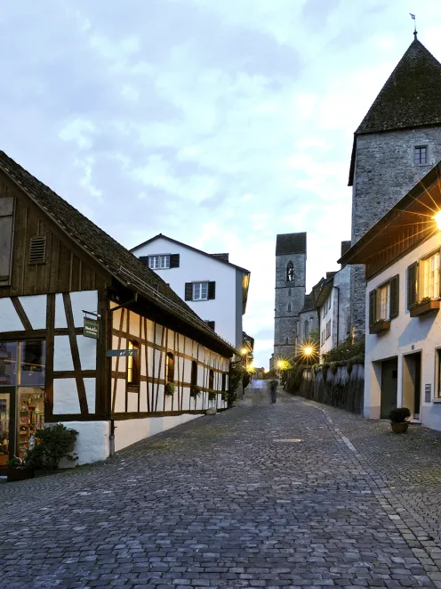 Eingang in Richtung Schloss Rapperswil