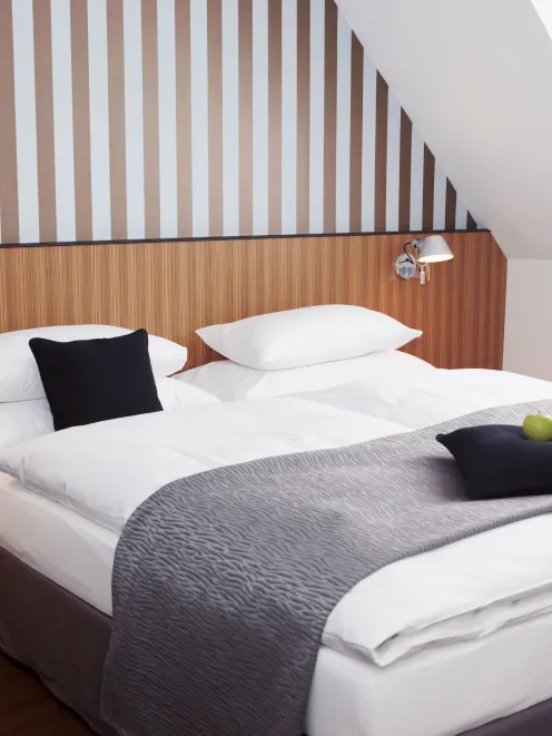 Sorell Hotel Rütli Standard Double King Schlafzimmer