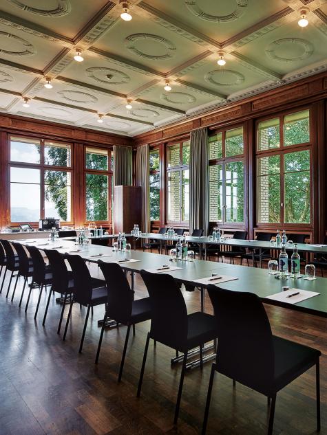 Aufnahme des Kursaals im Hotel Zürichberg