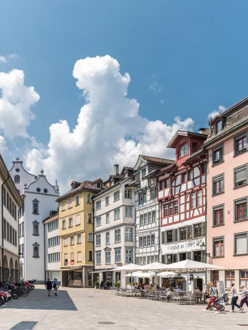 Aufnahme der St. Galler Altstadt