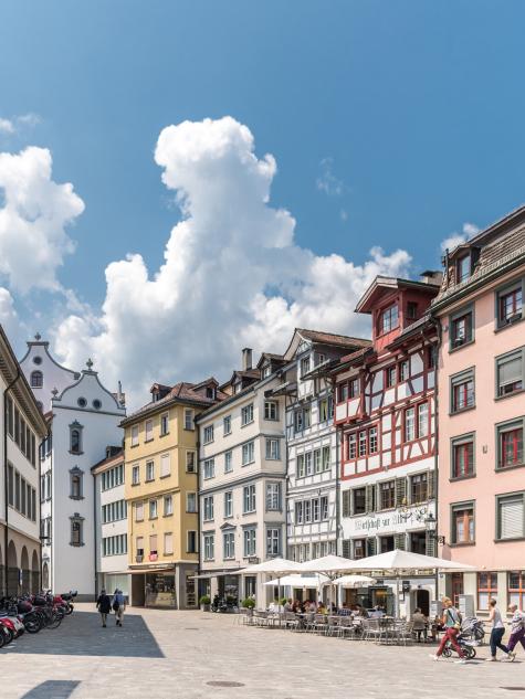 Aufnahme der St. Galler Altstadt